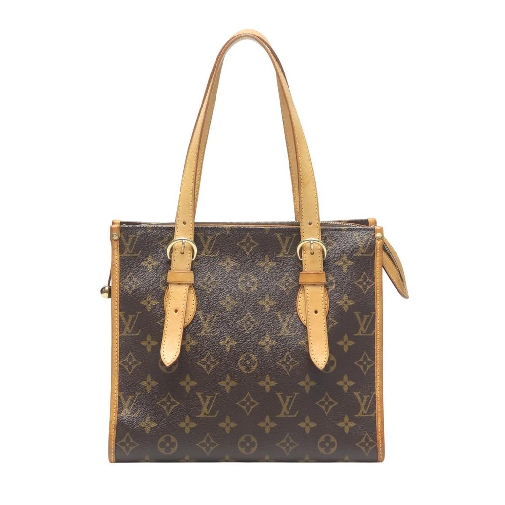 LOUIS VUITTON Popincourt Haut Tote Bag Monogram canvas Brown Women M40007 Used