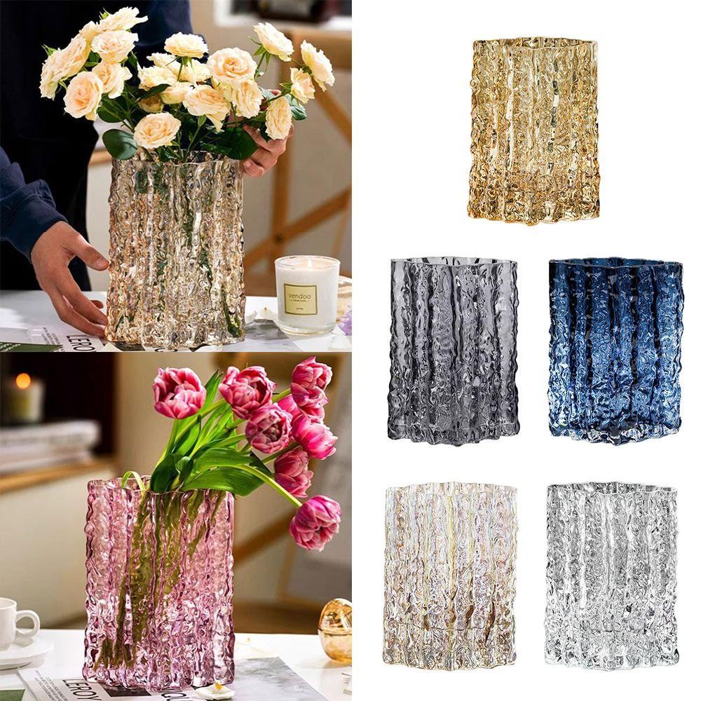 

Ins Flower Arrangement Bottle Flower Storage Container Glass Flower Vase прозорий