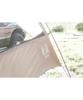 Ogawa Outdoor Camping Tarp Car Side Tarp AL-2 Dark Brown 2334