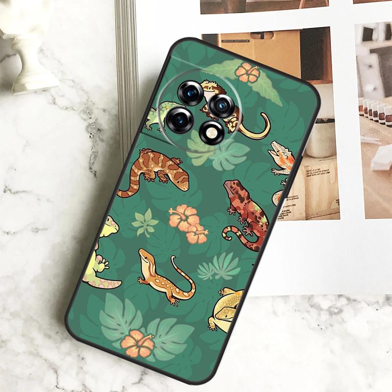 Lizards Geckos Case For OnePlus 12 12R 11 9 10 Pro 10R 9R 8T 10T Nord CE 2 3 Lite 2T CE4 N10 N20 N30 Cover