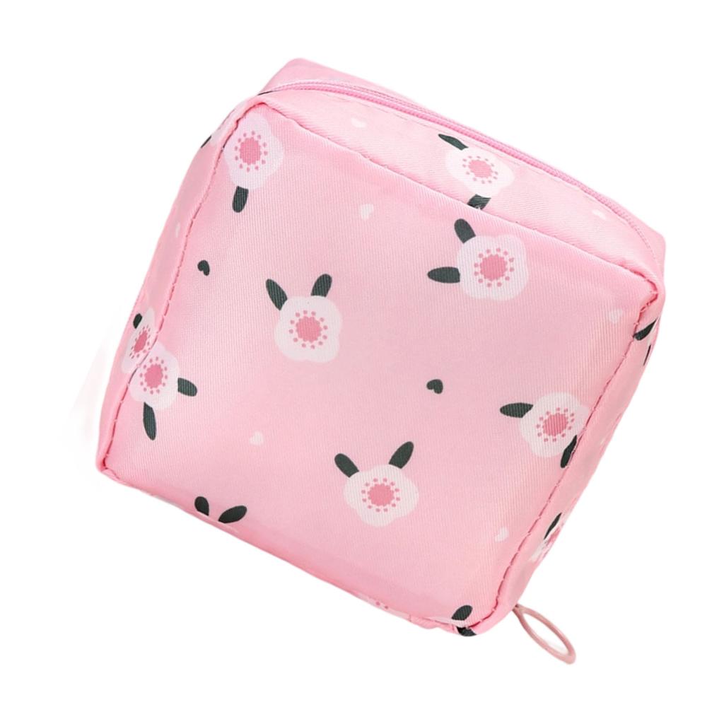 Multipurpose Women's Wallet for Period Supplies Practical Sanitary Pad Storage Bag for Organizing Personal Care Items