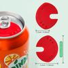 Soda Can Cover,Plastic Soda Can Cover,Can Top Cover Protector Anti-overflow Protection Cover,Suitable for Soda, Beer,Cola Drinks