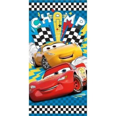 Bath Towel - Cars - 70 X 140 Cm - 100% Polyester - Absorbent - Machine Washable