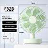 Kaxidaofu 6-Inch USB Desktop Fan with Oscillation