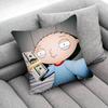 F-Family Funny Guy Throw Pillow Case For 30X30Cm 40X40Cm 45X45Cm 50X50Cm 55X55Cm Square Sofa Pillowcase Shell