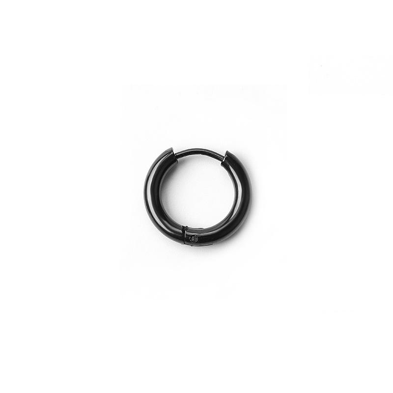 Trendy Hip-Hop Punk Stainless Steel Men's Ear Clip Earrings