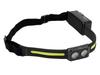 Headlamp, Stripe SOFT LED COB with Gesture Activation and Double Spot 500lm 2000mAh USB, Teger