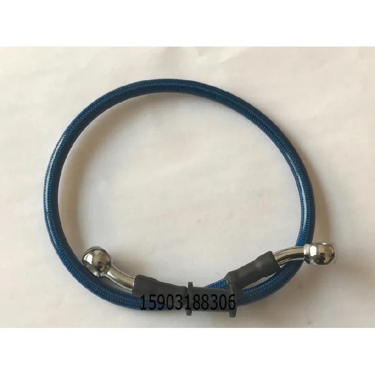 60CM length An3 1/8 HL SAE J1401 Racing Auto Brake Hoses Assembly with 10mm Banjo Eye Fitting Motorcycle Brake Hose black 60cm