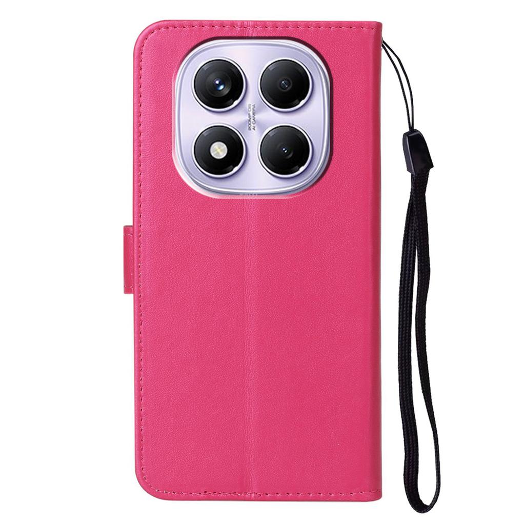 For Xiaomi Redmi Note 14 Pro 4G Case PU Leather Flip Phone Cover Wallet Card Slot Holder