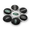 4pcs 62mm Car Styling Car Wheel Center Hub Cap Covers Badge For Landrover SVR Discovery Velar Evoque Range Rover L322 L405 L320