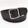Small Simple Korean Style Women's Belt Retro Square Pin Buckle Jeans Belt