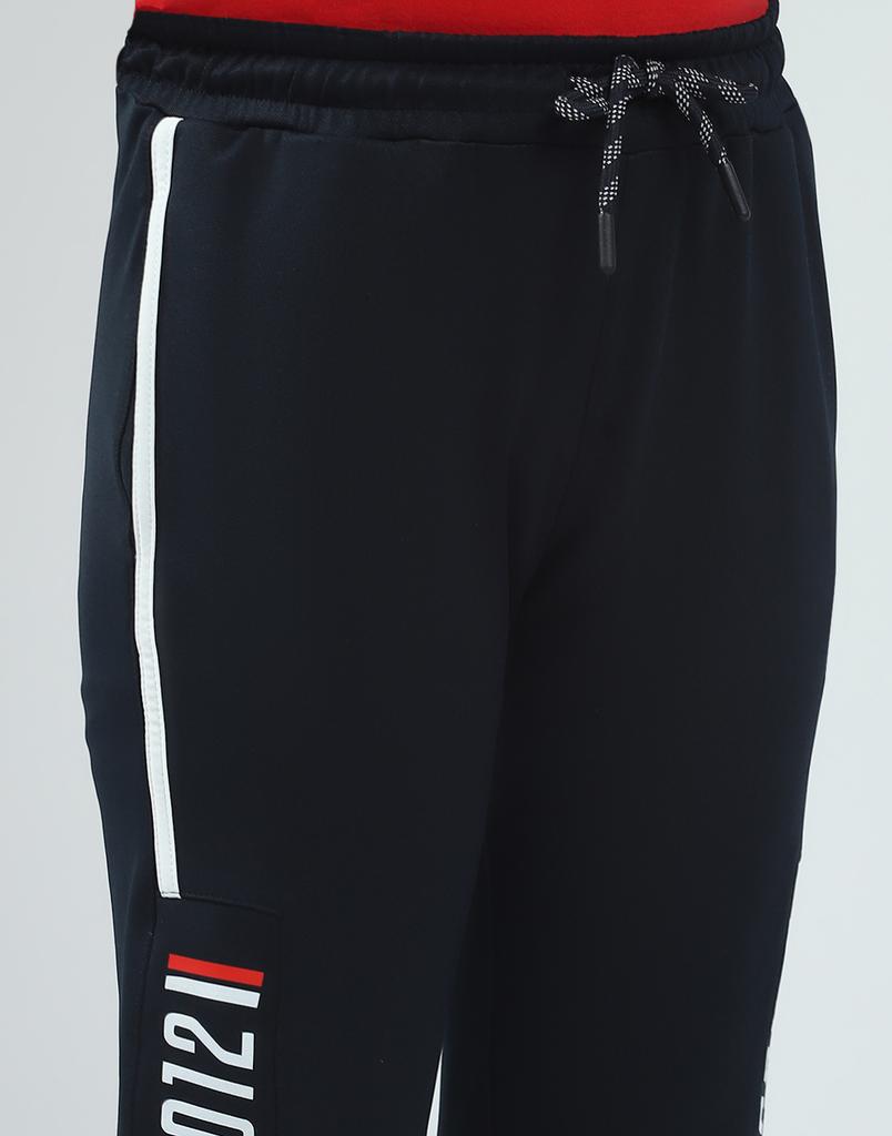 Monte Carlo Boys Solid Regular Fit Lower Track Pants