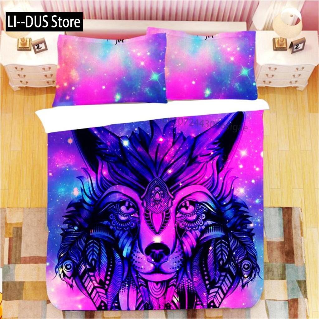 

Comforter Dream Catcher King Double Pink Starry Universe Queen Size For Kids Girls Comforter Microfiber Comforter (quilt)-EU Single(135*200cm)3pcs