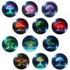 Fantasy Art Tree of Life Magnet: Starry Sky Glass Sticker for Refrigerator