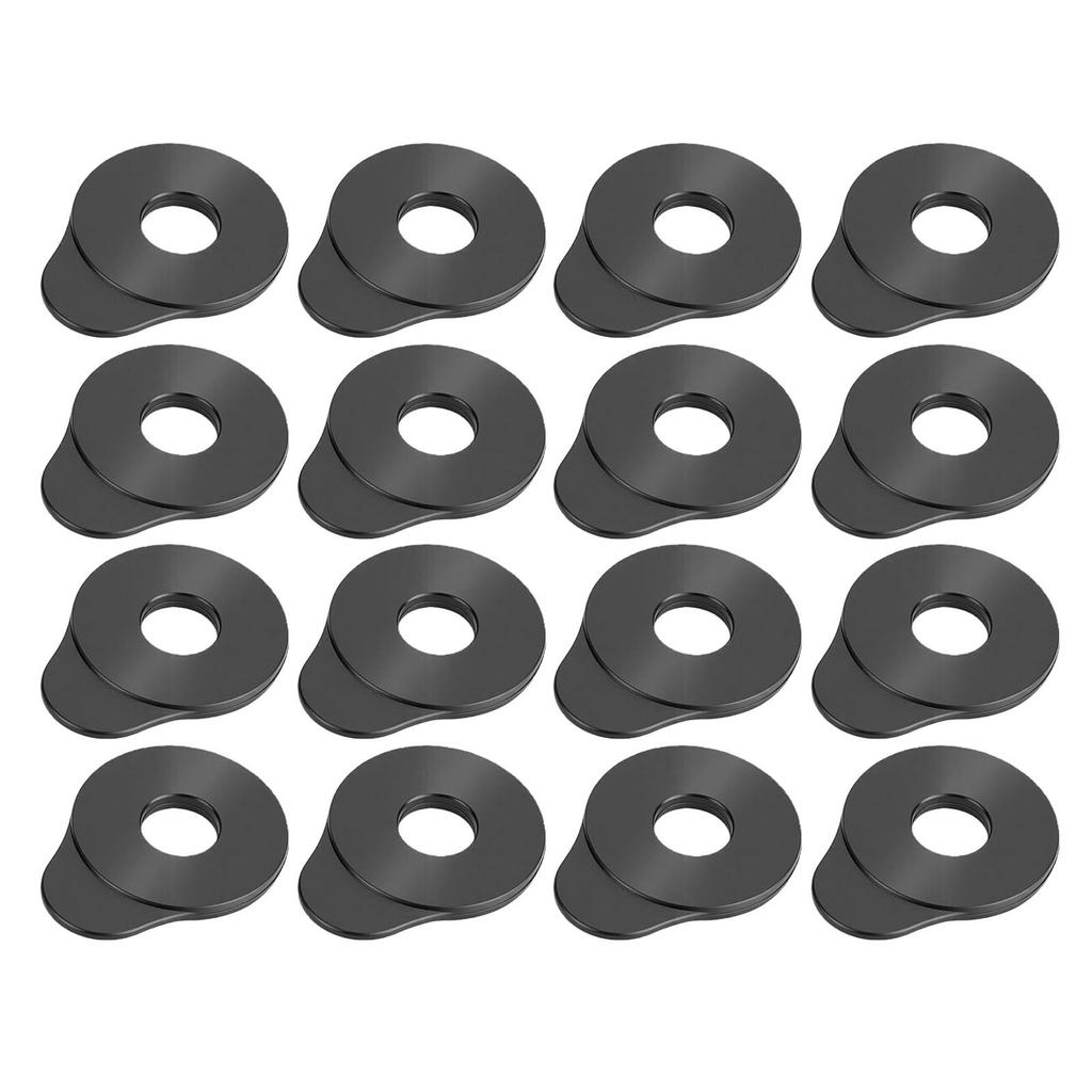 16Pcs Guitar Strap Locks Universal Rubber Adapter Acoustic Electric Guitar Replacement Accessories
