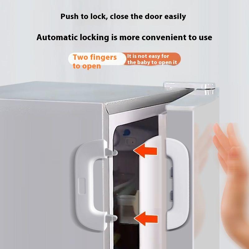 1/2/3Pcs Child Safety Locks Home Refrigerator Lock For Kids Baby Anti-Pinch Hand Refrigerators Door Dedicated Buckles
