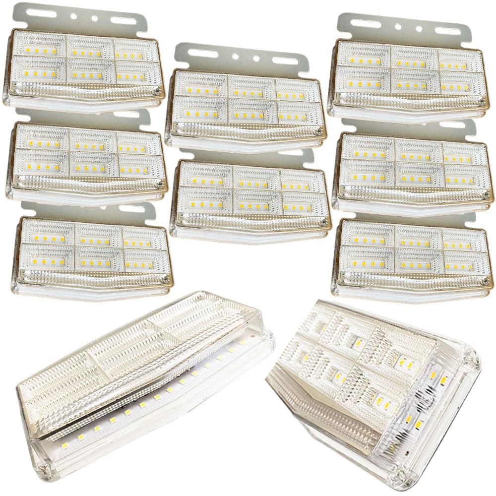 

Откройте для себя габаритный фонарь Winds 42 и боковой фонарь для грузовика, 10 штук, новое поколение 4-сторонних ламп, стильные, сверхъяркие светодиоды, светодиоды, 24 В, водонепроницаемые, янтарь