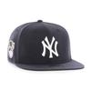 CZAPKA Yankees Sure Shot KAPITAN NY Granatowa Darmowa (Czterdzieści siedem) '47 '47 B-SRS17WBP-NY (55-61 cm) [Autentyczny]