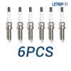 2-8PCS Candles Replace for DILZKAR7C11S(90137) Honda 122905R0003 Iridium Platinum Spark Plug TORCH LD7RBIP-11 Auto Parts