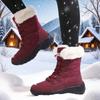 Omen's Schneestiefel Rutschfest Wasserdicht Winterschuh Bequeme Oberschenkelhohe Wanderstiefel Plateau Stiefeletten Warmhalten Schneeschuhe