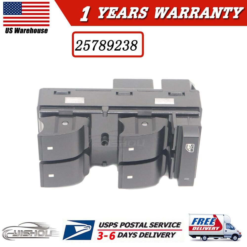 Window Switch Driver Side Fit for 2007-10 Saturn Outlook XE XR 25789238 21066810