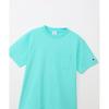 Short-sleeved T-shirt, crew neck, 100% cotton, COTTON USA, short-sleeved pocket T-shirt, basic,