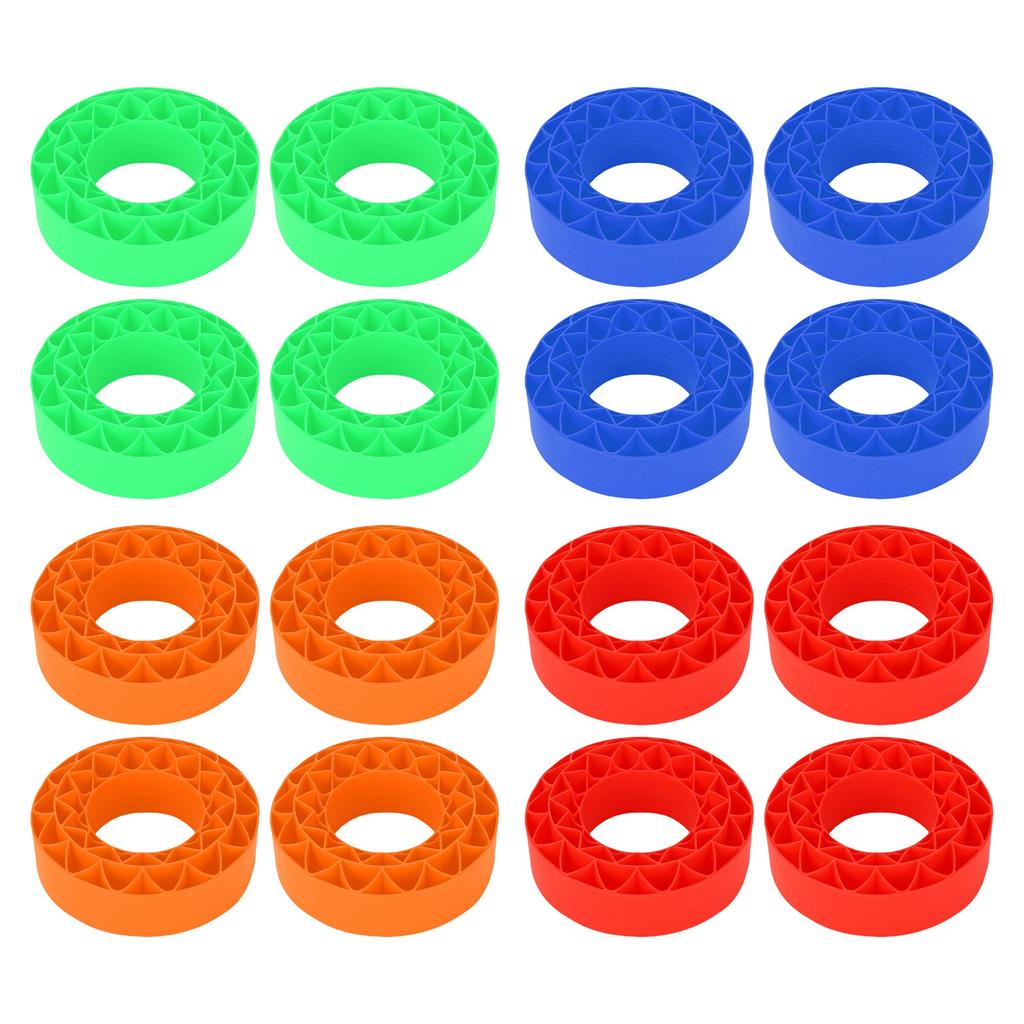 4Pcs Silicone Tire Insert Fit for SCX10 III 106x42mm Vibrant Color 1.9in Tire Foam Set