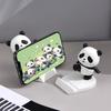 Cute Panda Mobile Phone Stand, Tablet Stand, Desktop Office Resin Artwork, Decorative Piece