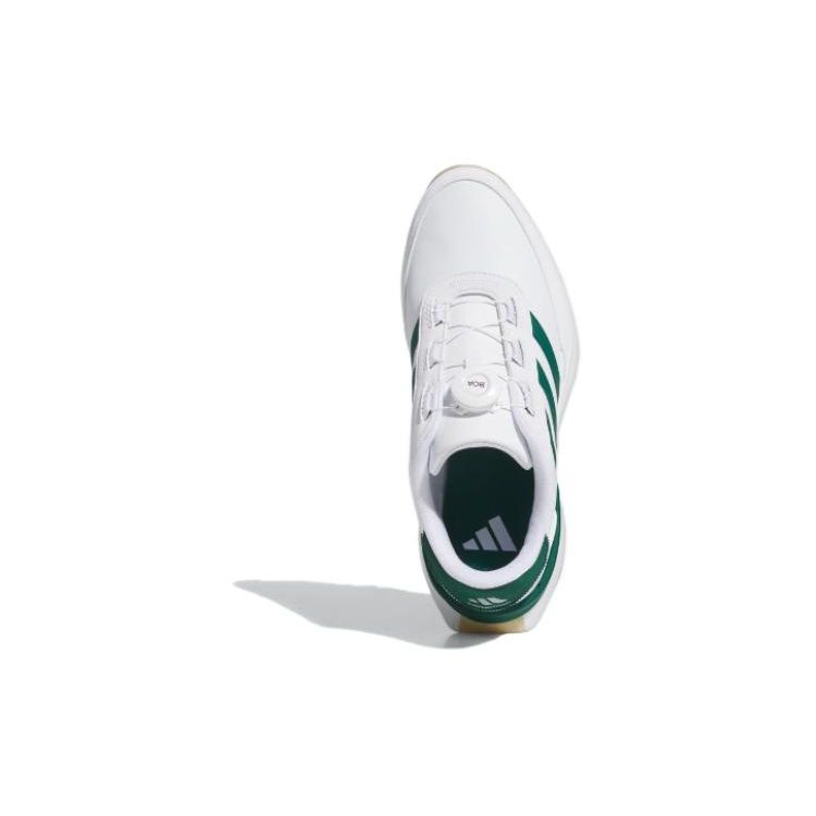 Adidas S2G Slb Bore24 Versatile Comfortable Shock Absorbing Durable Low Top Golf Shoes Men Golf Shoes White Green IF0291