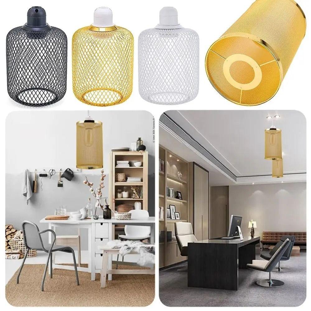 Hollow Out Lamp Covers Iron Chandelier Lampshade Shell Pendant Lamp Shade  Living Room Cafe Hotel