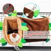 Hamster Hammock Large Space Hanging Bed Warm Hamster Guinea Pigs Sleeping Tunnel House for Rodent
