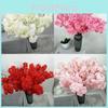 Cherry Blossom Artificial Stems Floral Arrangement Decoration Props Photography