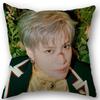 Taemin Kpop Star Pillowcase High Quality Home Textile Cotton Linen Fabric 45x45cm One Side Decoration Pillow Cover New 0519