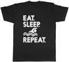 Essen Schlafen Schwimmen Wiederholen Unisex Unisex T-Shirt Tee