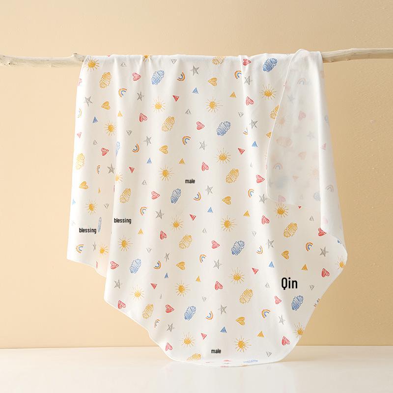 

Детская пеленка из чистого хлопка - Легкая для весны, лета и осени 85x85