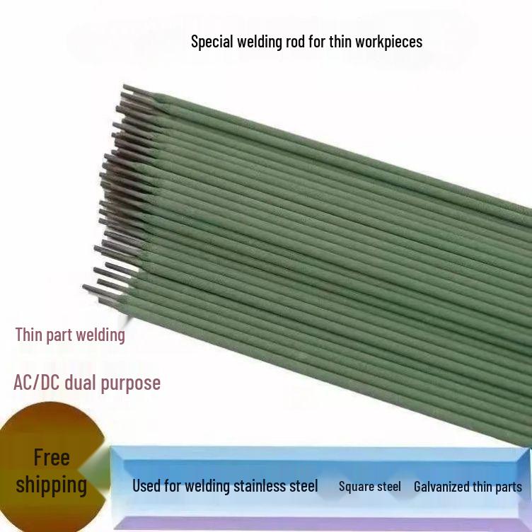 New 304 Stainless Steel Welding Rods for Thin Parts - 2.5mm, Galvanized, Ideal for Special Stainless Steel Repairs.