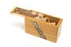 Parquetry Toothpick Holder