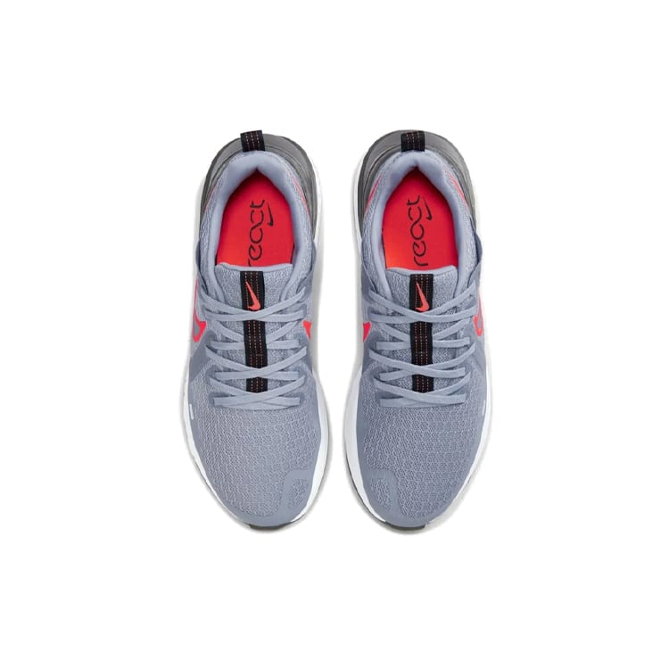 Nike Legend React 2 Obsidian Mist Laser Crimson AT1368-402