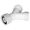 3 Ways Connector 3/4'' Y Splitter Connector Plastic Y-piece Duct Hose Connector