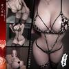 Sex underwear new uniform leopard print onesie sexy cospaly small chest big perspective suit passion suit