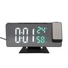 Digital Alarm Clock Large Display LED and Mirror Desk Clock 3 Brightness Levels Modern Electronic Clock for Bedroom