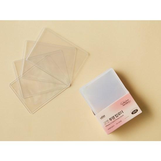 Comet Transparent top loader large capacity pack for easy storage 25p, popular Korean game