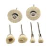 Cleaning Brushes Abrasive Cleaning Brush Cup Equipment For Engraver For Mechanical Grinder Wool 2.35mm 6PCS 6pcs