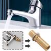 Convenient Threaded Pipe Extension Corrosion Resistant Hardware Practical Tube Simple Install for Commercial Tap Setups