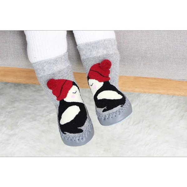 Toddler Indoor Sock Shoes Newborn Baby Socks Winter Thick Terry Cotton Baby Girl Sock with Rubber Soles Infant Animal Funny Sock
