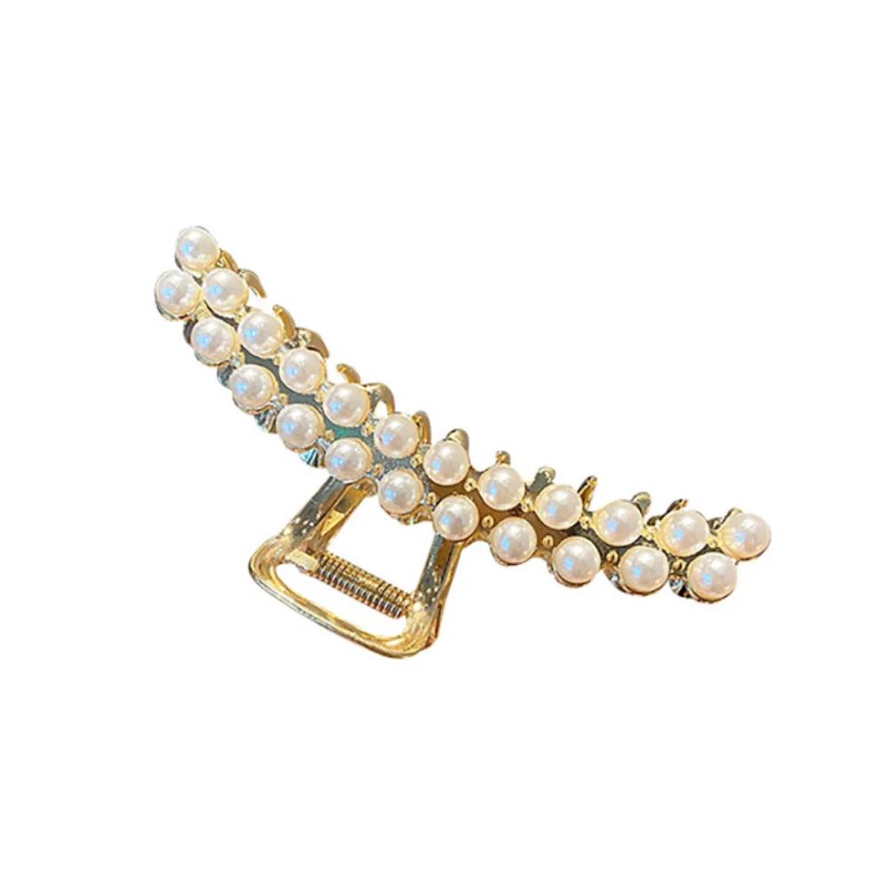 Full Rhinestone Hair Claw Crystal Hair Clips Barrettes Ponytail Hairpins Women Girls Hair Styling Accessories Ornaments Hairgrip