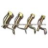 Double Coil Zinc-Plated Tractor Hitch D-Pin M6*70