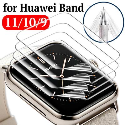 10-1Pc Smart Band Anti-scratch Films for Huawei Band9 Band10 Band11 Pro Hydrogel Film Screen Protectors for Huawei Band 11 10 9
