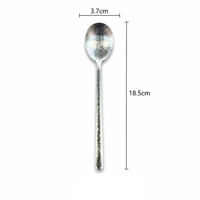 Pure Titanium Korean Style Spoons Unique Crystal Texture Colorful Handles Perfect For Home Dining Outdoor Camping Picnic Use