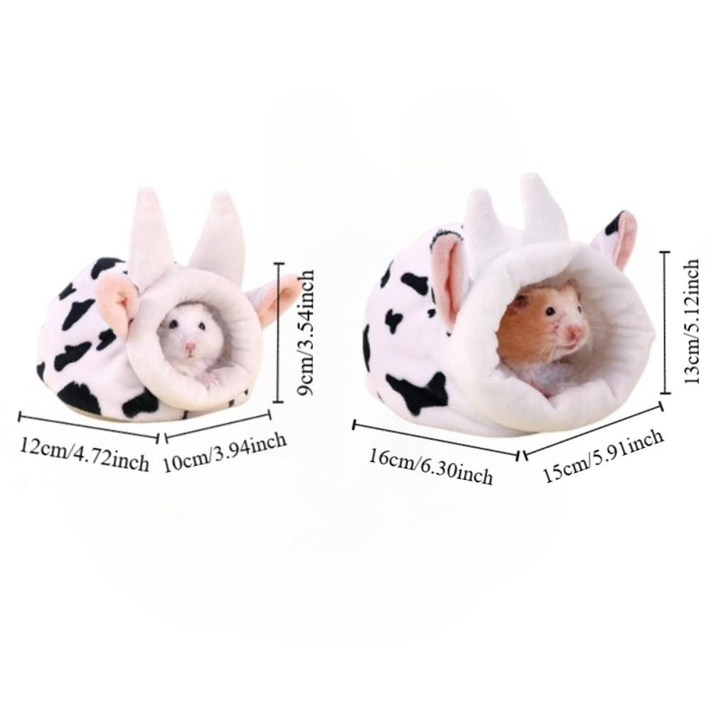 Thickened Hamster Nest Soft Hamster House Cave Cow Hamster Cotton House Golden Hamster